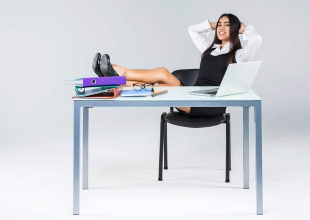 How To Elevate Feet While Sitting At A Desk