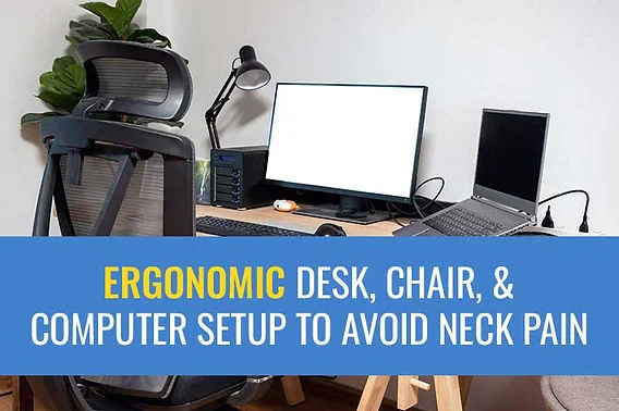 Desk Setup For Shoulder Strain