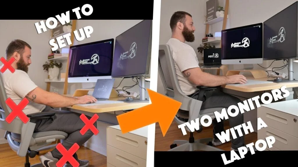 Ergonomic Desk Setup For Two Monitors
